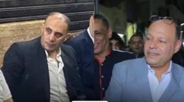 مشاجرة وتبادل اتهامات بين دودو العمدة ووائل الطحان في جلسة الصلح بالمطرية اليوم